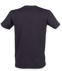 Skinni-Fit-mens-feel-good-stretch-t-shirt-SF121-NAVY-TORSO-BACK