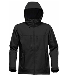 Stormtech-Mens-Epsilon-2-Softshell-HR-1-FRONT-HOOD-UP-Black