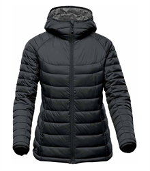 Stormtech-Womens-Stavanger-Thermal-Jacket-AFP-2W-FRONT-HOOD-DOWN-BLACK-GRAPHITE