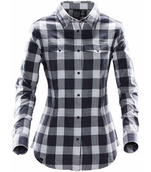 Stormtech_Womens-Logan-Snap-Front-Shirt_SFX-1W_TITANIUMPLAID