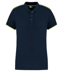 WK-Designed-to-Work_Ladies-Short-Sleeved-Contrasting-Day-To-Day-Polo_WK271_NAVY-FLUORESCENTYELLOW
