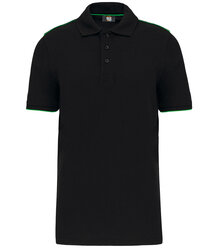 WK-Designed-to-Work_Mens-Short-Sleeved-Contrasting-Day-To-Day-Polo_WK270_BLACK-KELLYGREEN