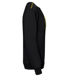 WK-Designed-to-Work_Unisex-Day-To-Day-Contrasting-Zip-Pocket-Sweat_WK403-S_BLACK-YELLOW