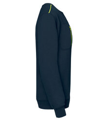 WK-Designed-to-Work_Unisex-Day-To-Day-Contrasting-Zip-Pocket-Sweat_WK403-S_NAVY-FLUORESCENTYELLOW