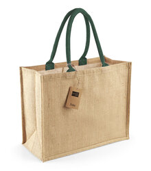 Westford-Mill_Jute-Classic-Shopper_W407_Natural-Forest-Green