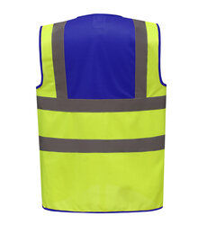 Yoko_Hi-Vis-2-Band---Braces-Waistcoat_HVW100_Hi-Vis-Yellow_Royal-Blue_Rear