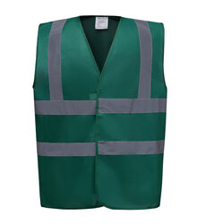 Yoko_Hi-Vis-2-Band---Braces-Waistcoat_HVW100_Paramedic-Green_Front