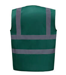 Yoko_Hi-Vis-2-Band---Braces-Waistcoat_HVW100_Paramedic-Green_Rear